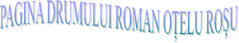 PAGINA DRUMULUI ROMAN OȚELU ROȘU